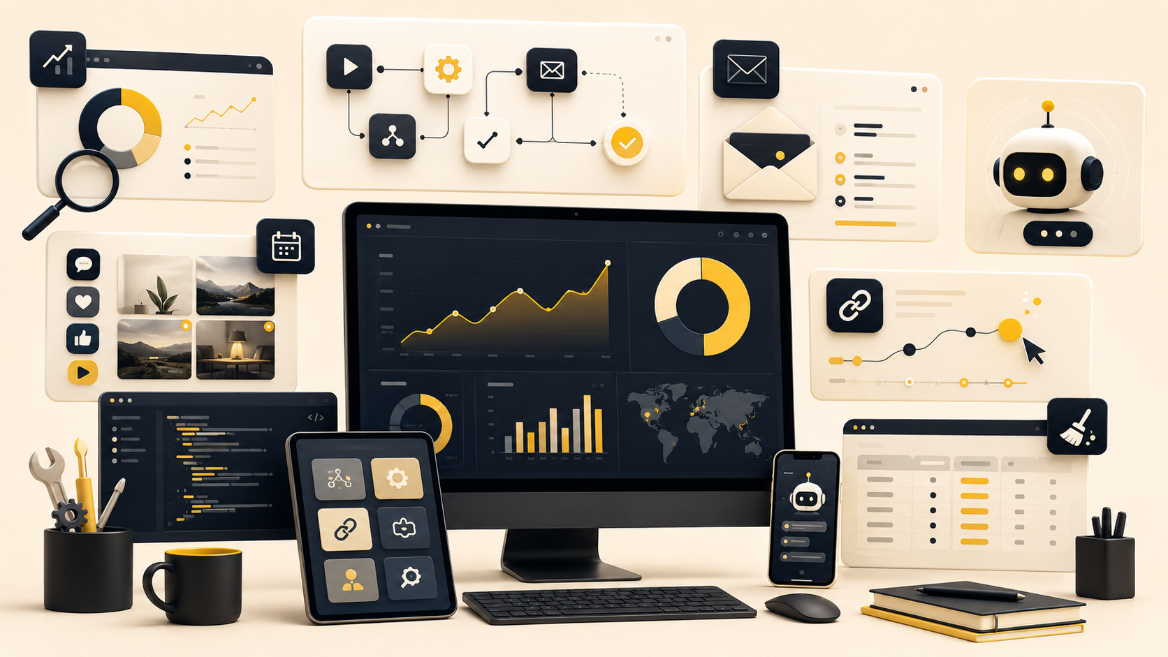 Animox browser-based tools for SEO, email marketing, artificial intelligence, automation and digital workflows