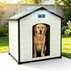 Extra Large Waterproof Dog House for Indoor & Outdoor Use