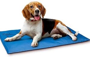 K&H Dog Cooling Mat, Coolin' Pet Pad - X-Large 38x27in Chill Blue