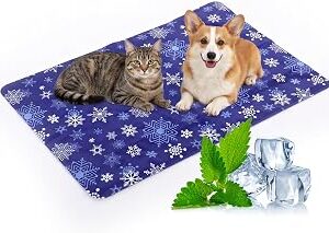 Dog Cooling Mat, Water Fillable, Upgraded Scratch Resistance