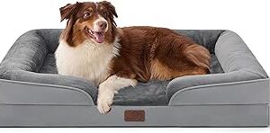 Bedsure Orthopedic Dog Beds Large Sized Dog Washable Original Design