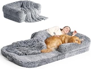 EHEYCIGA foldable human bed, Grey 72 × 44 × 11 inches catalog product image