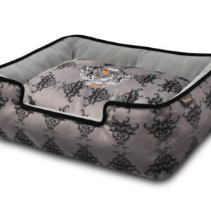 Royal Crest Lounge Bed - XL / Ivory Black/Cool Gray