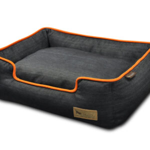 Urban Denim Lounge Bed - XL / Medieval Blue/Mandarin