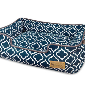 Moroccan Lounge Bed - M / Navy Blue