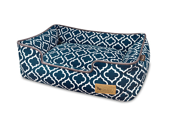Moroccan Lounge Bed - M / Navy Blue
